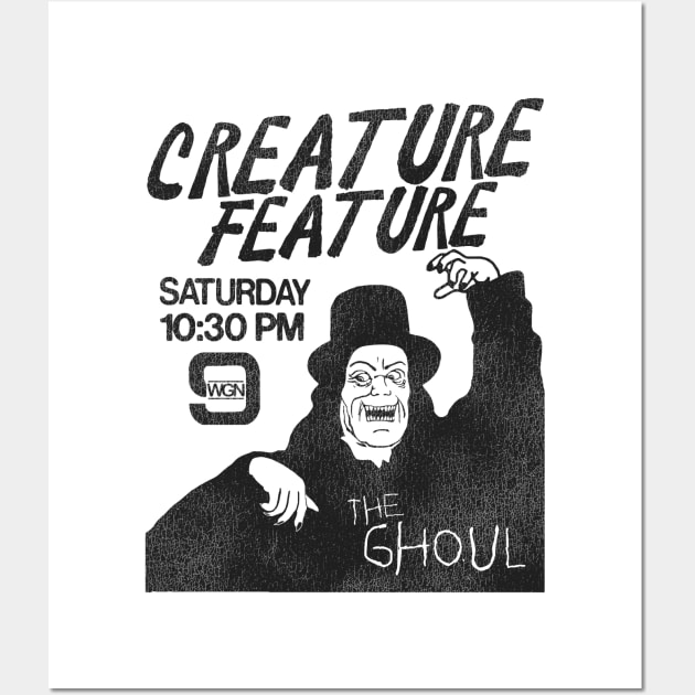 The Ghoul Host of Creature Feature WGN Chicago Wall Art by darklordpug